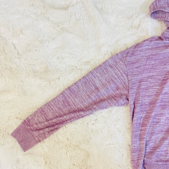 Gap Softspun Space Dye Pullover Hoodie in Purple Amethyst Women’s Size M - Picture 4 of 10